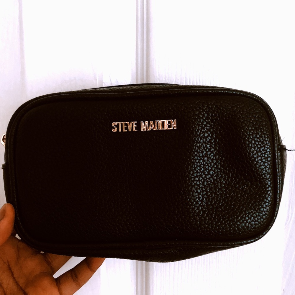 Steve Madden clutch and convertible fanny pack